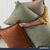 Almofada Decorativa Quadrada 100% Algodão Macia Denver 45x45cm Capa com Zíper e Enchimento Karsten - Zarco BR