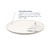 Conjunto 6 Pratos Rasos Flat Samambaia Cerâmica 26cm Oxford - Zarco BR