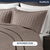 Kit Colcha Queen 3 Peças Cobre Leito Lyon 2,40 x 2,60cm Matelassê C/ Porta Travesseiros - Zarco BR