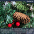 Imagem do Árvore De Natal Decorada Alpina Nevada Pinheiro 120cm 260 Galhos Magizi
