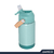 Garrafinha Térmica Infantil BUBA 360ml Inox com Parede Dupla Canudo de Silicone Macio e Alça Prática