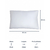 Kit 2 Travesseiros Nasa Marshmallow Alto 40x20x60cm Fibrasca