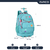 Imagem do Mochila Mala Escolar de Rodinhas Rebecca Bonbon Grande Com Chaveiro e Pingentes 6 Bolsos