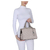 Imagem do Bolsa Satchel Grande Cobra Com Chaveiro e Rebites WJ