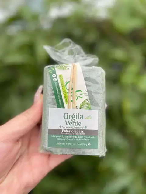 Sabonete Artesanal - Argila Verde