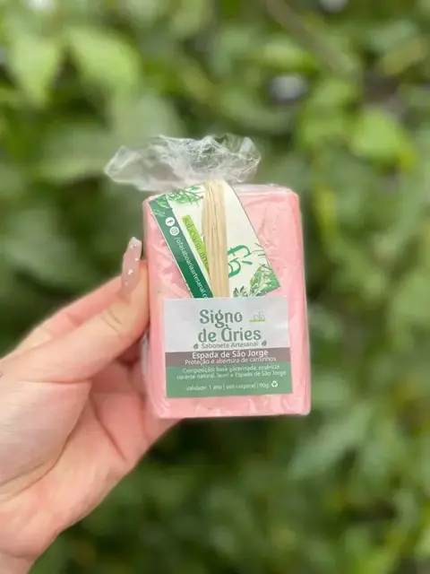Sabonete Artesanal - Signo de Áries