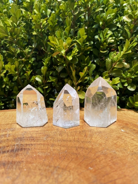 Ponta de Cristal Transparente Gerador