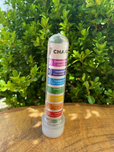 Kit Cristais Sete Chakras Rolado