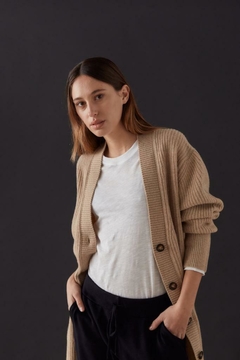 Imagen de CARDIGAN ALPES CAMEL