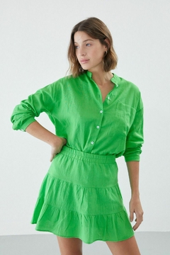 CAMISA INDIA LINO - La Tiendita de Paula