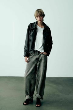 CAMPERA ECOCUERO ZARA EUROPA