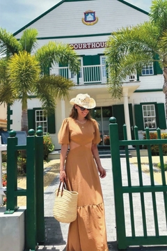 VESTIDO EMMA CAMEL