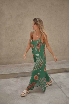 VESTIDO JOAQUINA TIGRE VERDE - comprar online