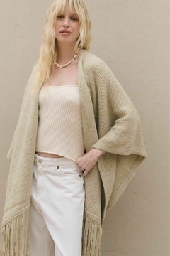 RUANA PUGLIA BEIGE