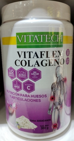 Vita Tech Vita Flex Colageno 300 grs Arandanos