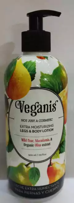 Veganis Extra Humectante Pera y Macadamia 500 grs