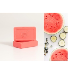 Pura Soap Jabon Vegetal 85 grs Sandia Pepino