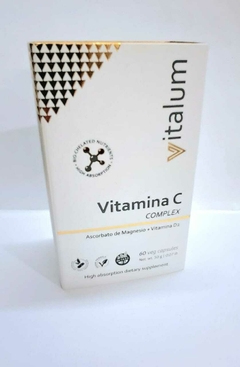 HGL Vitalum Vitamina C Ascorbato de Magnesio Complex 60 caps