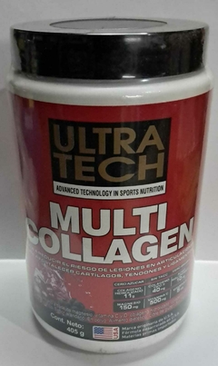 Ultra Tech Multi Collagen 11 grs Sabor ARANDANOS Colagenos 1 y 2 Mas Ac Hial - comprar online