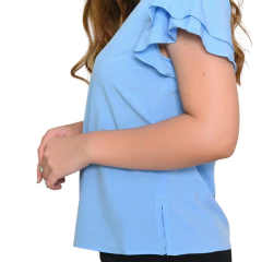 Imagem do Blusa Flavia com Babados e Detalhe nas Costas – Elegância e Charme