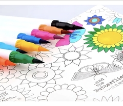 Imagem do Caneta de Colorir Ponta Dupla Brush e Fineline 24 cores