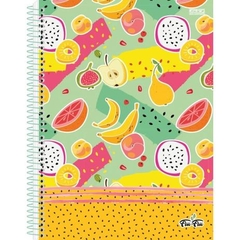 CADERNO UNIVERSITÁRIO CAPA DURA FRU FRU 160F - SAO DOMINGOS