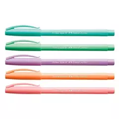 Caneta Esferográfica Trilux Style Colors Pastel c/ 5 Cores | Faber-Castell - comprar online