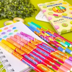 Canetinha Mentos Com Cheirinho Compactor 12 Cores Neo-pen - loja online