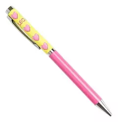 Caneta Esferográfica Pink Vibes Corações 1.0 Mm Cor da tinta Azul - comprar online
