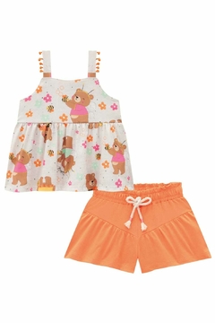 Conjunto Ursinho Feliz Kukiê na internet