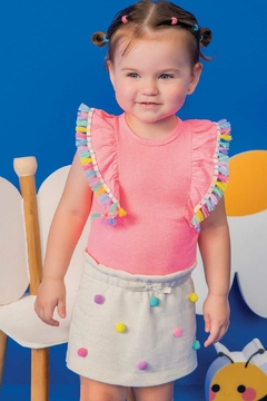 Conjunto Pom Pom Kukiê