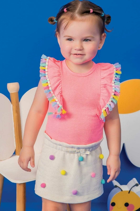 Conjunto Pom Pom Kukiê