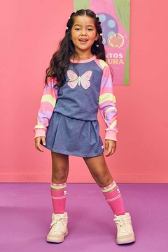 Conjunto Borboleta Neon Kukiê na internet