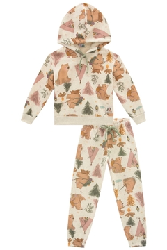 Conjunto em Moletom Linho Kukiê