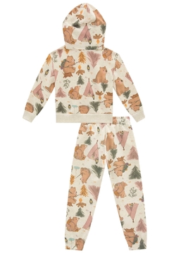 Conjunto em Moletom Linho Kukiê - comprar online