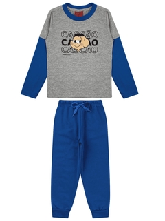 Conjunto Cascão Turma da Mônica