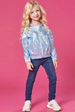 Jaqueta Corta Vento Kukie Different em Nylon Iridecente - comprar online