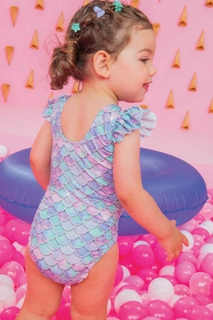 Maiô Menina com Proteção Uv 50+ Kukiê - comprar online