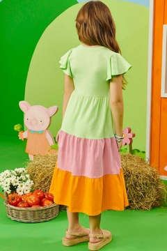 Vestido Midi Kukie - Lilipa kids roupa infantil