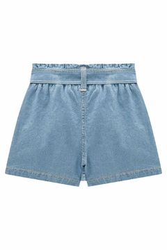 Short Saia em Jeans Liz Kukiê na internet