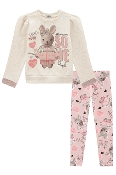 Conjunto Coelhinha Kukiê