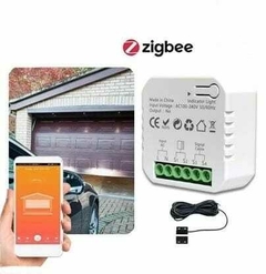 "Controle Inteligente da Garagem: Automatize com o Smart Garagem Zigbee e Sensor Integrado - loja online