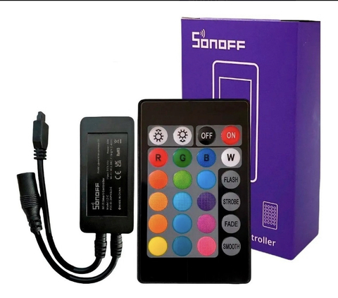 Controladora Inteligente Sonoff L2 Wifi Para Fita De Led Rgb