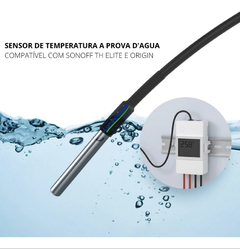 Sensor Temperatura Ds18b20 Sonoff Th16 Th20 Elite Origin - Automatic soluções