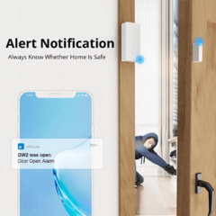 Sensor dw2 de porta e janela wi-fi - Automatic soluções