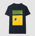 Camiseta Tradicional Joan Miró - Gold Blue na internet