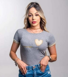 T-Shirt Canelada Luxo - PERMITA-SE