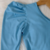 Blusa Nula Manga Princesa na Malha Canelada Azul Bebê - comprar online