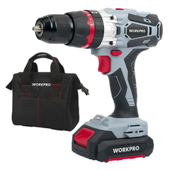 Taladro Inalámbrico 20v Litio Ion De 2 Velocidades Bivolt Con Percutor + Bolso