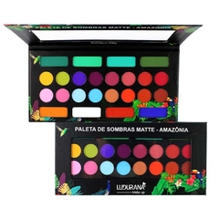 Paleta De Sombra Matte Amazônia Ludurana - comprar online